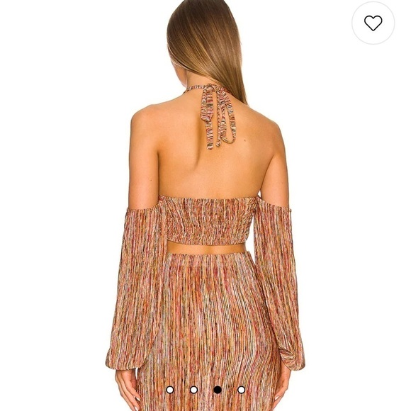 Ronny Kobo Swayze Top in multi crop top - Picture 3 of 7